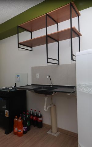 Apartamento à venda com 39m², 2 quartos e sem vagaCozinha e Área de Serviço