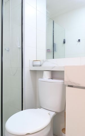 Apartamento para alugar com 38m², 2 quartos e sem vagaBanheiro