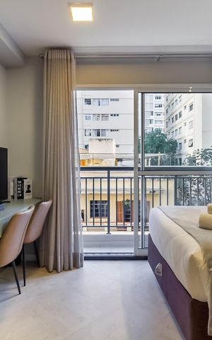 Apartamento para alugar com 18m², 1 quarto e sem vaga
