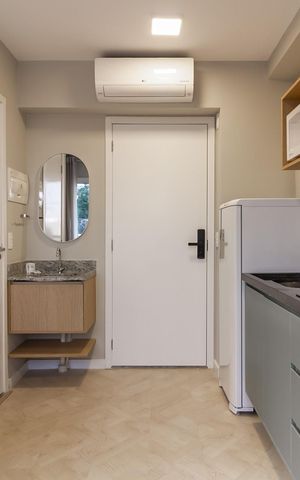 Apartamento para alugar com 18m², 1 quarto e sem vaga