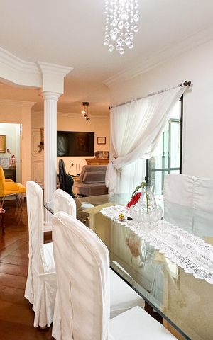 Apartamento à venda com 153m², 4 quartos e 2 vagas Apartamento à venda com 153m², 4 quartos e 2 vagasSala de Jantar