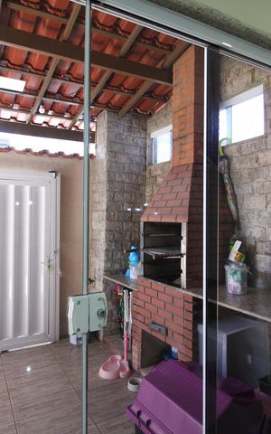 Casa de condomínio à venda com 150m², 3 quartos e sem vagaChurrasqueira