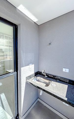 Apartamento à venda com 40m², 2 quartos e 1 vagaVaranda