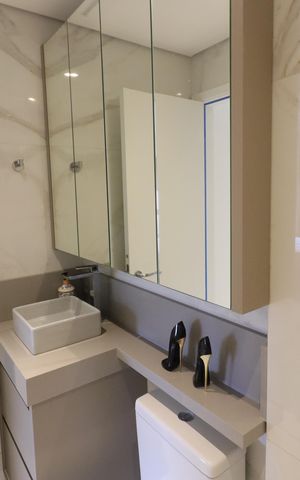 Apartamento à venda com 63m², 2 quartos e 2 vagasBanheiro da Suíte 1