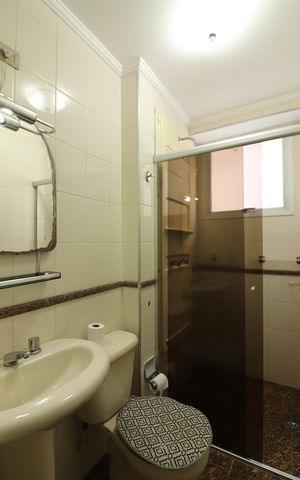 Apartamento à venda com 87m², 3 quartos e 2 vagasBanheiro Social