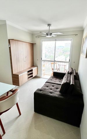 Apartamento para alugar com 52m², 2 quartos e 1 vaga Apartamento para alugar com 52m², 2 quartos e 1 vagaSala