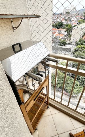 Apartamento para alugar com 52m², 2 quartos e 1 vaga Apartamento para alugar com 52m², 2 quartos e 1 vagaVaranda da Sala