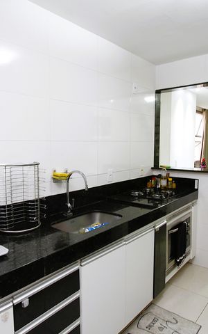 Apartamento à venda com 90m², 2 quartos e 1 vagaCozinha