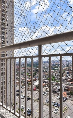 Apartamento à venda com 56m², 2 quartos e 1 vagaVaranda