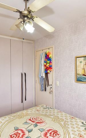 Apartamento à venda com 56m², 2 quartos e 1 vagaQuarto 2