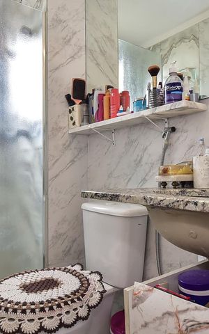Apartamento à venda com 56m², 2 quartos e 1 vagaBanheiro
