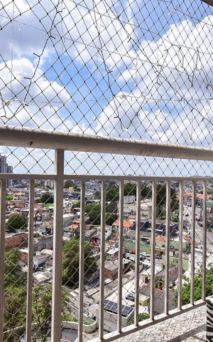 Apartamento à venda com 56m², 2 quartos e 1 vagaVaranda
