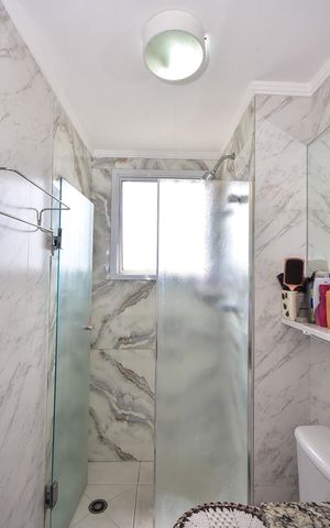 Apartamento à venda com 56m², 2 quartos e 1 vagaBanheiro
