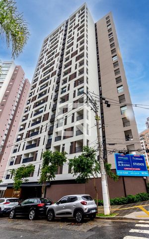 Apartamento para alugar com 24m², 1 quarto e sem vaga