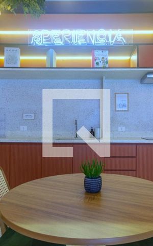Apartamento para alugar com 24m², 1 quarto e sem vaga