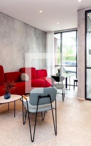 Apartamento para alugar com 24m², 1 quarto e sem vaga