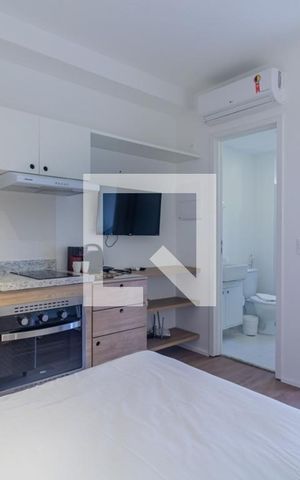 Apartamento para alugar com 24m², 1 quarto e sem vaga