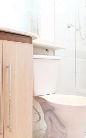 Apartamento à venda com 76m², 3 quartos e 1 vagaBanheiro Social