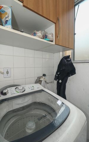Apartamento à venda com 40m², 2 quartos e 1 vagaCozinha Área de Serviço