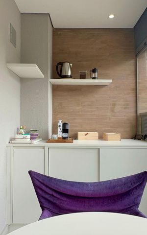 Studio à venda com 31m², 1 quarto e sem vaga Studio à venda com 31m², 1 quarto e sem vagaVaranda
