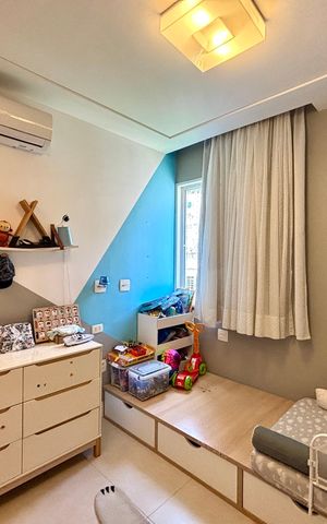 Apartamento à venda com 96m², 3 quartos e 1 vaga Apartamento à venda com 96m², 3 quartos e 1 vagaQuarto