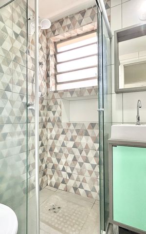 Apartamento à venda com 44m², 2 quartos e sem vaga Apartamento à venda com 44m², 2 quartos e sem vagaBanheiro