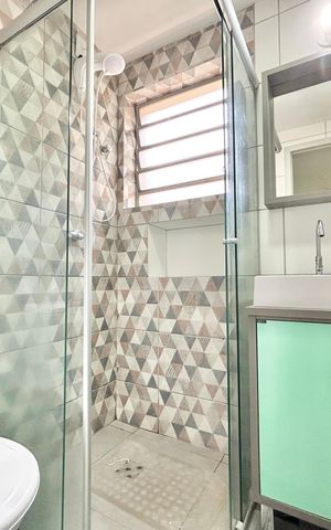 Apartamento à venda com 44m², 2 quartos e sem vaga Apartamento à venda com 44m², 2 quartos e sem vagaBanheiro