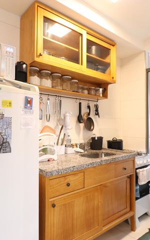 Apartamento para alugar com 65m², 2 quartos e 1 vagaCozinha e Área de Serviço