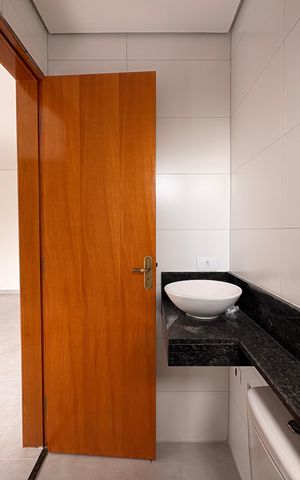 Casa à venda com 132m², 4 quartos e 2 vagas Casa à venda com 132m², 4 quartos e 2 vagasBanheiro Da suíte 2
