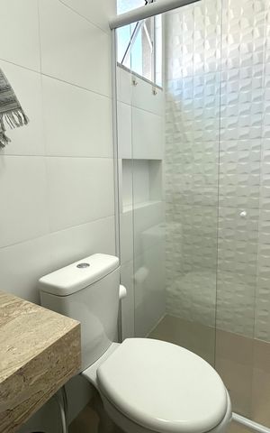 Casa para alugar com 127m², 3 quartos e 2 vagas Casa para alugar com 127m², 3 quartos e 2 vagasBanheiro Social