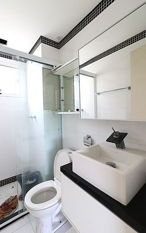 Apartamento à venda com 76m², 2 quartos e 1 vagaBanheiro - torneira