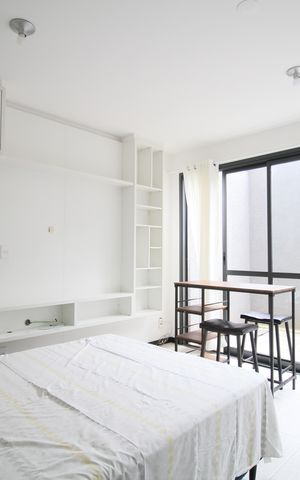 Studio à venda com 34m², 1 quarto e sem vagaStudio