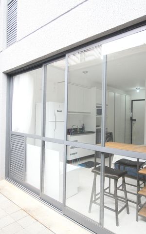 Studio à venda com 34m², 1 quarto e sem vagaVaranda do Studio