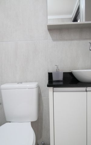 Studio à venda com 34m², 1 quarto e sem vagaBanheiro Social