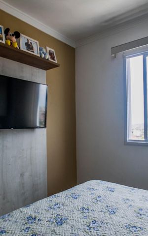 Apartamento à venda com 52m², 2 quartos e 1 vaga Apartamento à venda com 52m², 2 quartos e 1 vagaQuarto 2