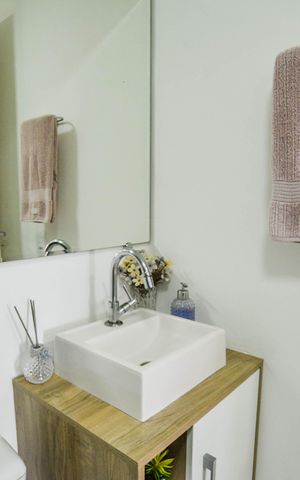 Apartamento à venda com 52m², 2 quartos e 1 vaga Apartamento à venda com 52m², 2 quartos e 1 vagaBanheiro