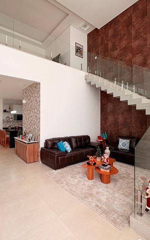 Casa de condomínio à venda com 483m², 4 quartos e 4 vagasSala