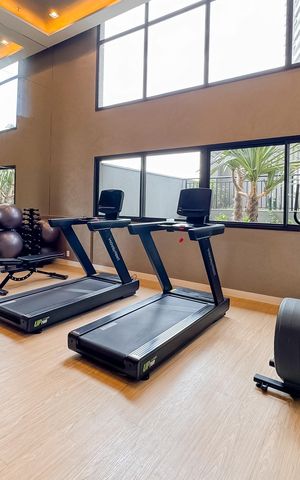 Studio à venda com 32m², 1 quarto e sem vaga Studio à venda com 32m², 1 quarto e sem vagaAcademia