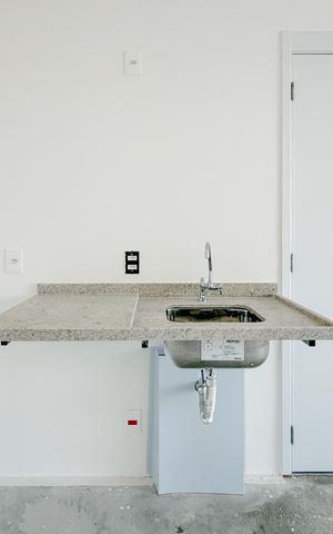 Studio à venda com 32m², 1 quarto e sem vaga Studio à venda com 32m², 1 quarto e sem vagaCozinha