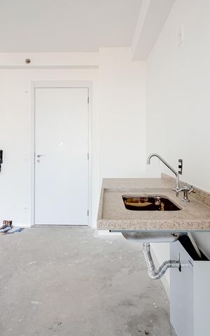Studio à venda com 32m², 1 quarto e sem vaga Studio à venda com 32m², 1 quarto e sem vagaCozinha