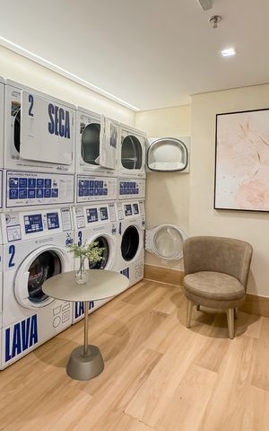 Studio à venda com 32m², 1 quarto e sem vaga Studio à venda com 32m², 1 quarto e sem vagaLavanderia