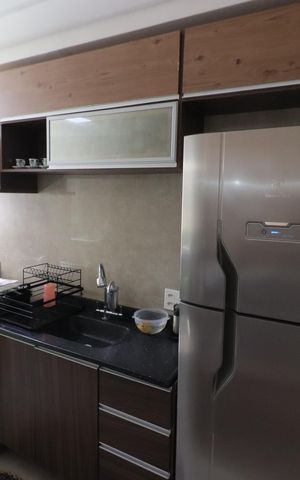 Apartamento à venda com 42m², 2 quartos e sem vagaCozinha e Área de Serviço