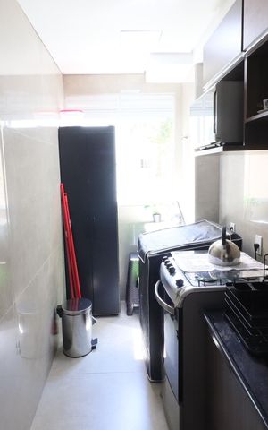 Apartamento à venda com 42m², 2 quartos e sem vagaCozinha e Área de Serviço