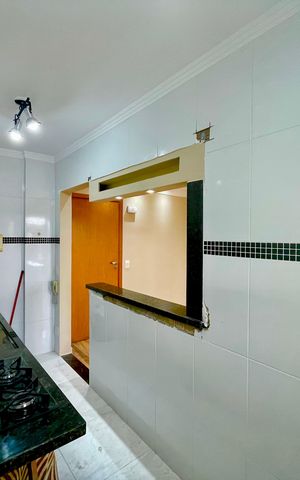 Apartamento para alugar com 40m², 2 quartos e 2 vagas Apartamento para alugar com 40m², 2 quartos e 2 vagasCozinha