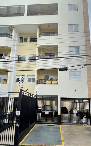 Apartamento para alugar com 40m², 2 quartos e 2 vagas Apartamento para alugar com 40m², 2 quartos e 2 vagasPlaca instalada na fachada do imóvel