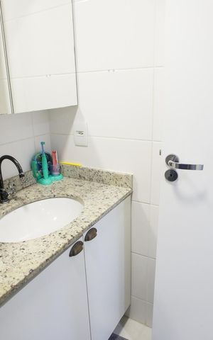 Apartamento à venda com 114m², 2 quartos e 1 vagaBanheiro Social