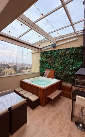 Apartamento à venda com 130m², 2 quartos e 1 vaga Apartamento à venda com 130m², 2 quartos e 1 vagaVaranda