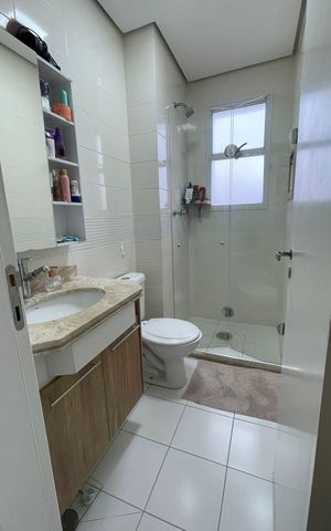 Apartamento à venda com 130m², 2 quartos e 1 vaga Apartamento à venda com 130m², 2 quartos e 1 vagaBanheiro