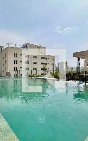 Studio para alugar com 26m², 1 quarto e sem vagaPiscina 