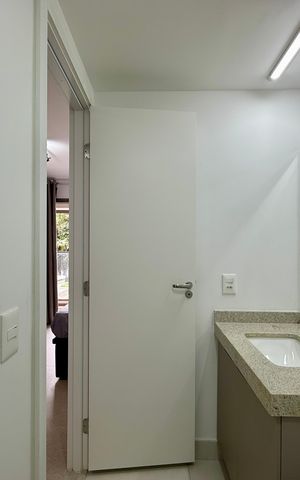 Studio para alugar com 26m², 1 quarto e sem vagaBanheiro 